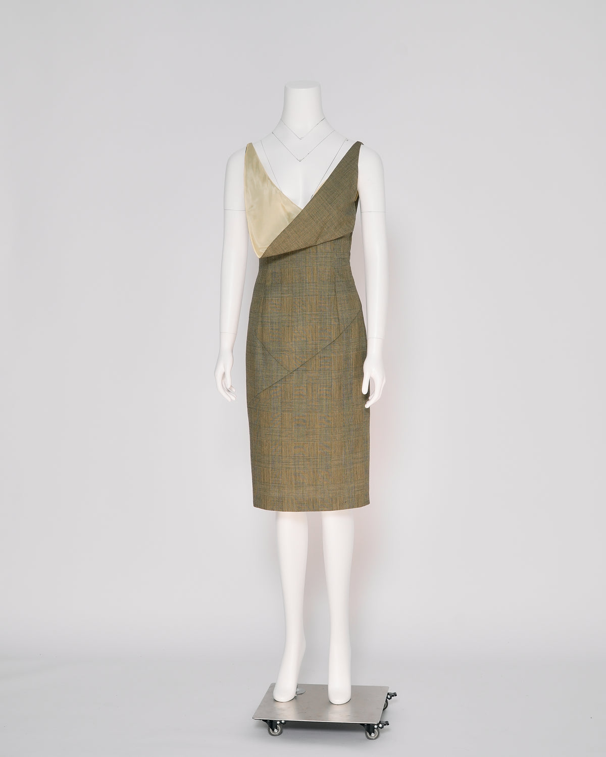 Alexander McQueen S/S 1998 Wool Golden Shower Dress