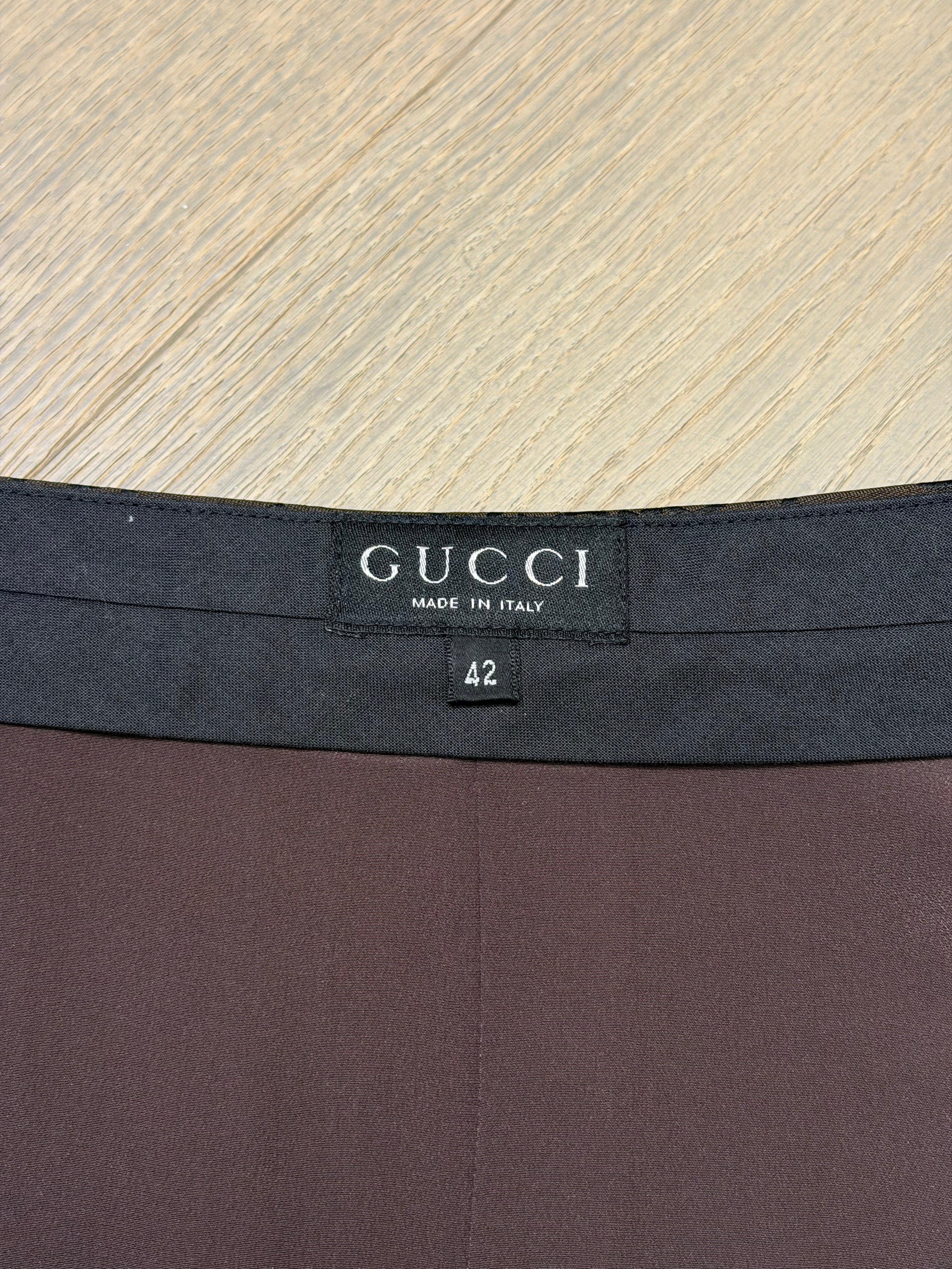 Gucci by Tom Ford Runway Two Piece Set SS 1998 Hitchcock Jacket and Gucci Star Skirt