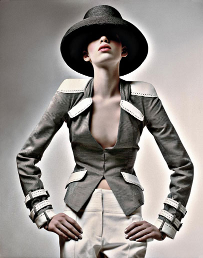 Christian Dior by John Galliano Spring 2004 "Homage to Dietrich" Skirt Suit Set