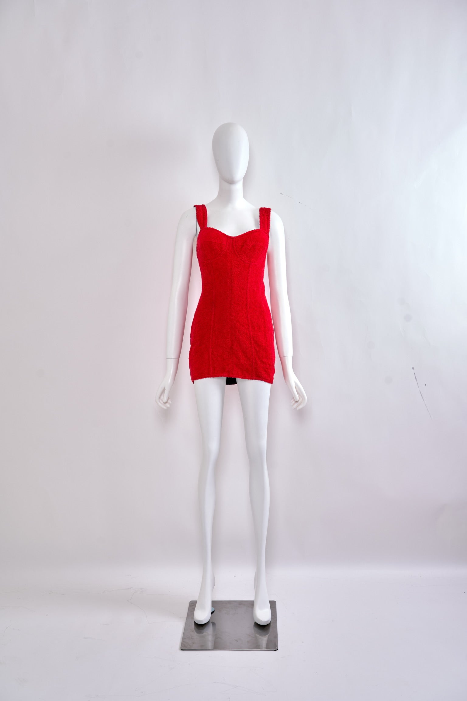 Vintage Dolce & Gabbana Spring 1992 Terrycloth Mini Dress