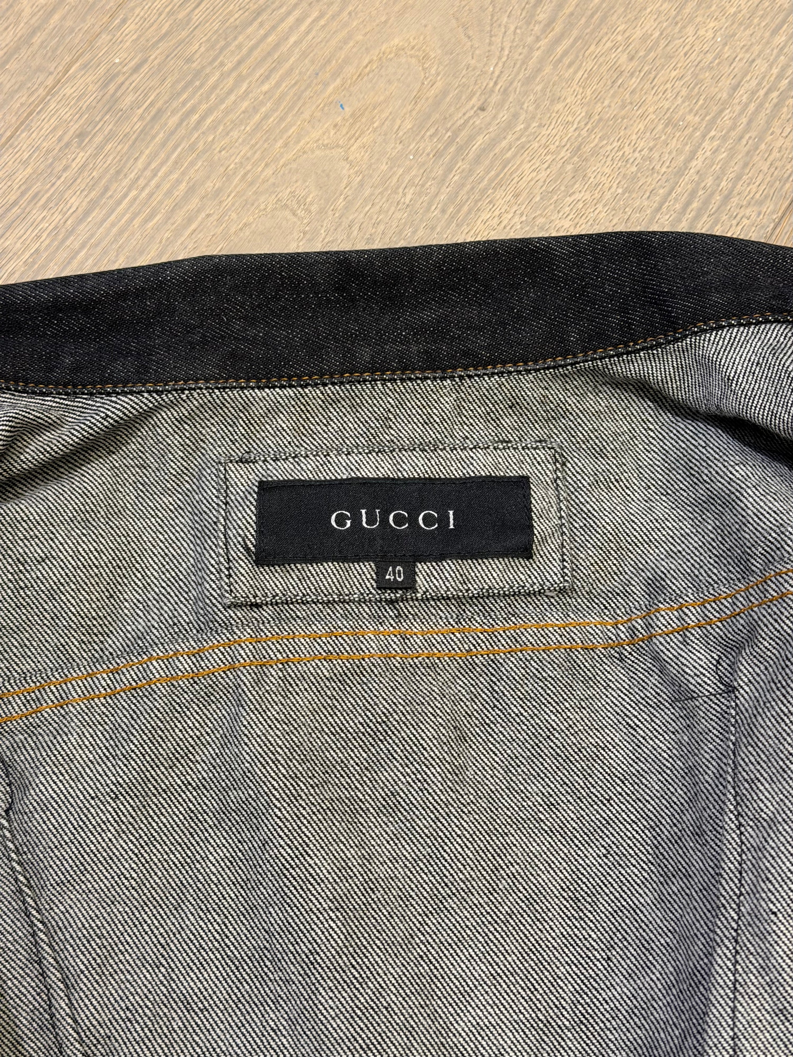 Gucci by Tom Ford Runway Two Piece Set SS 1998 Hitchcock Jacket and Gucci Star Skirt