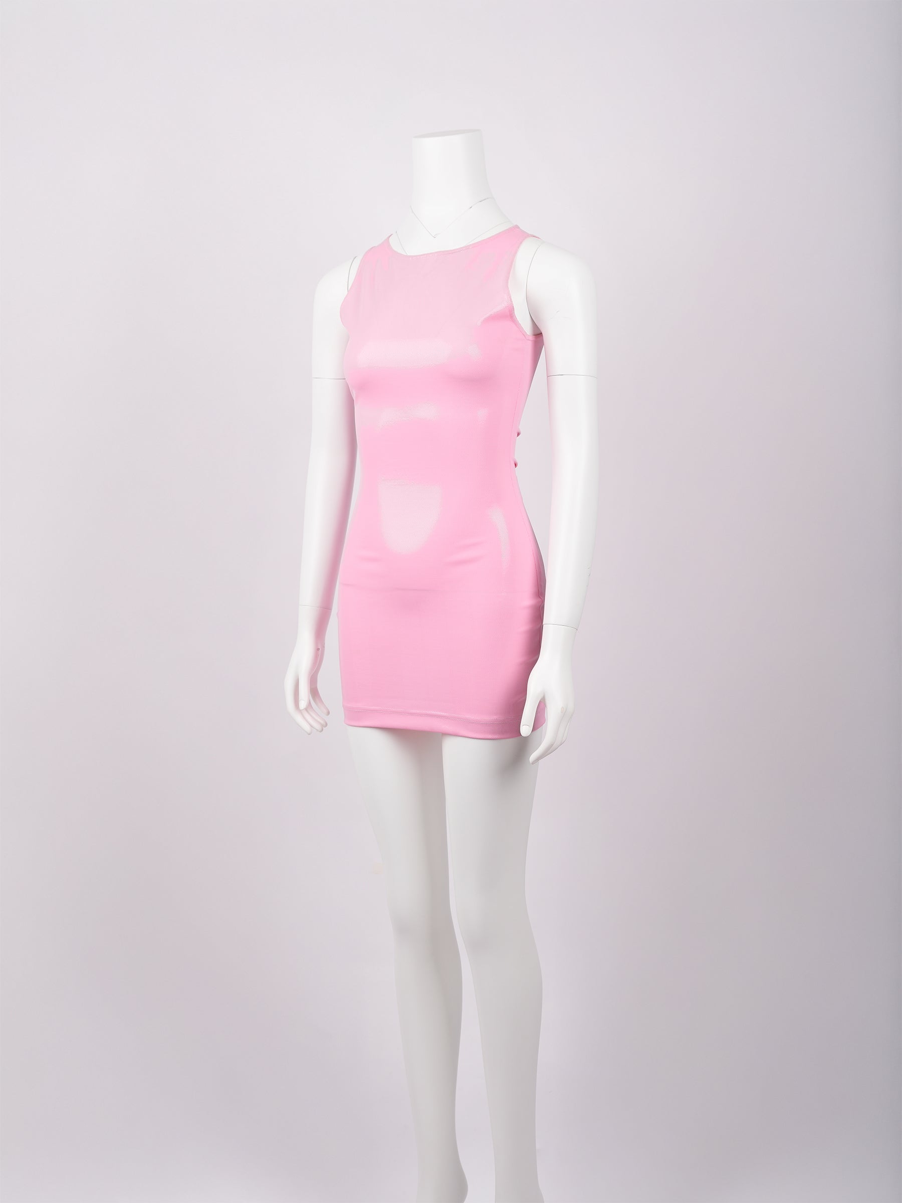 Vintage Versace Jeans Couture Circa 1990s Barbie Pink Polyamide-Spande Cafe Society Archive Vintage Versace Jeans Couture Circa 1990s Barbie Pink Polyamide-Spande Cafe Society Archive