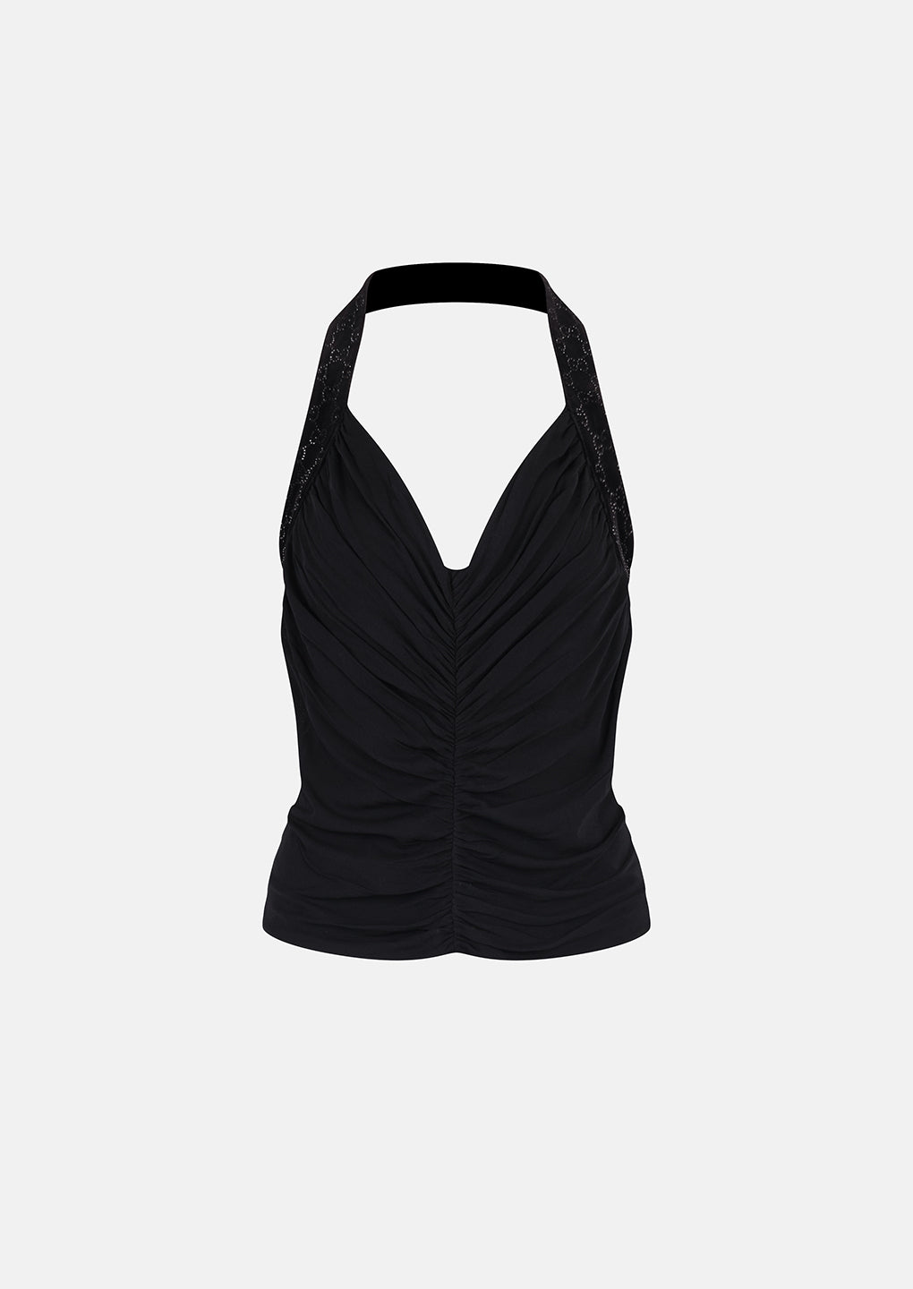 Preowned Gucci 2006 Embellished Halter Top - Pulled