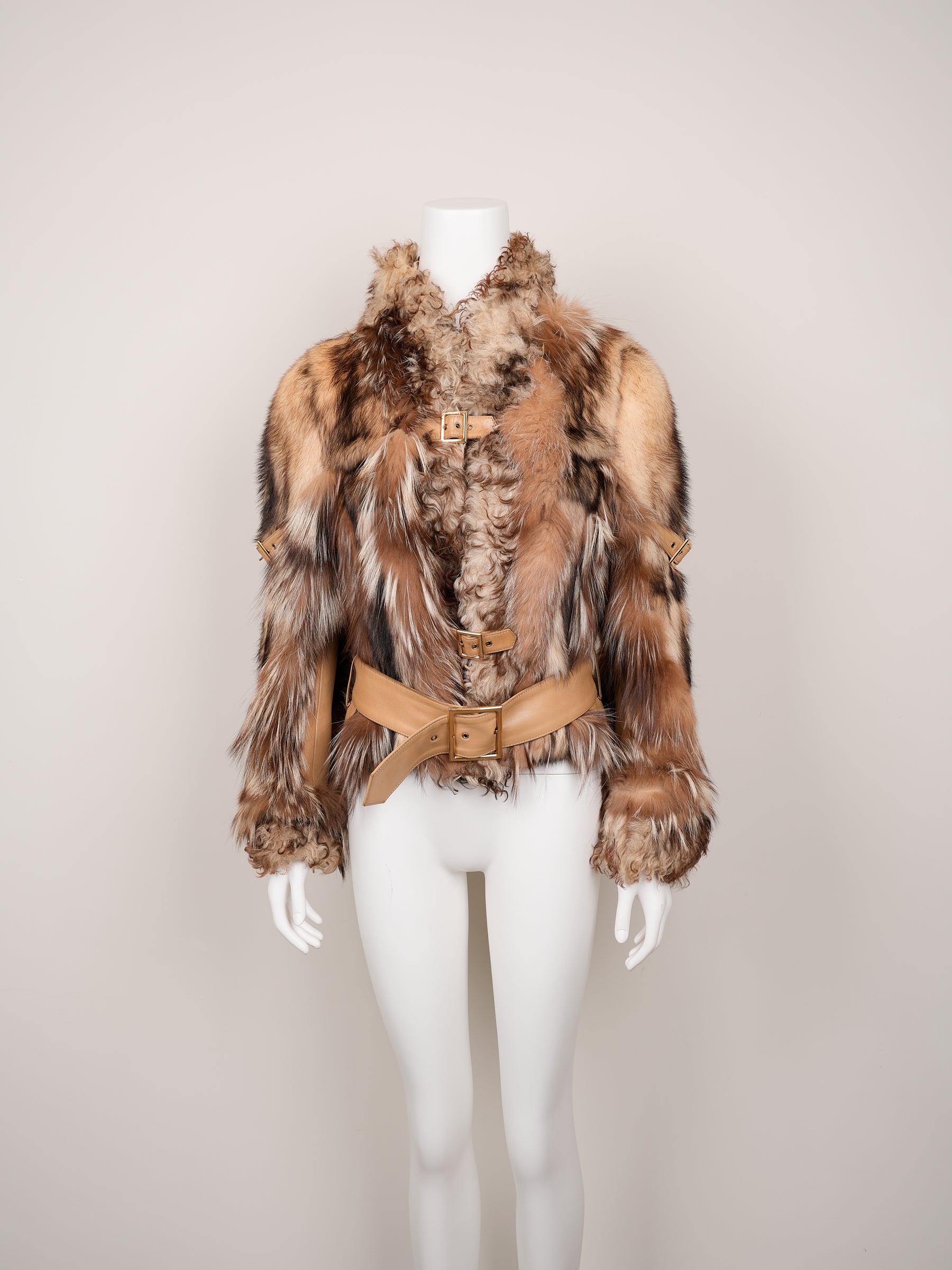 Dolce & Gabbana Fall/Winter 2001 Fur & Shearling Jacket with