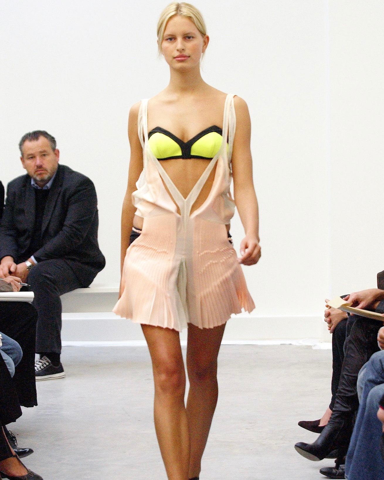 balenciaga mesh dress Balenciaga Glove Dress in Black
