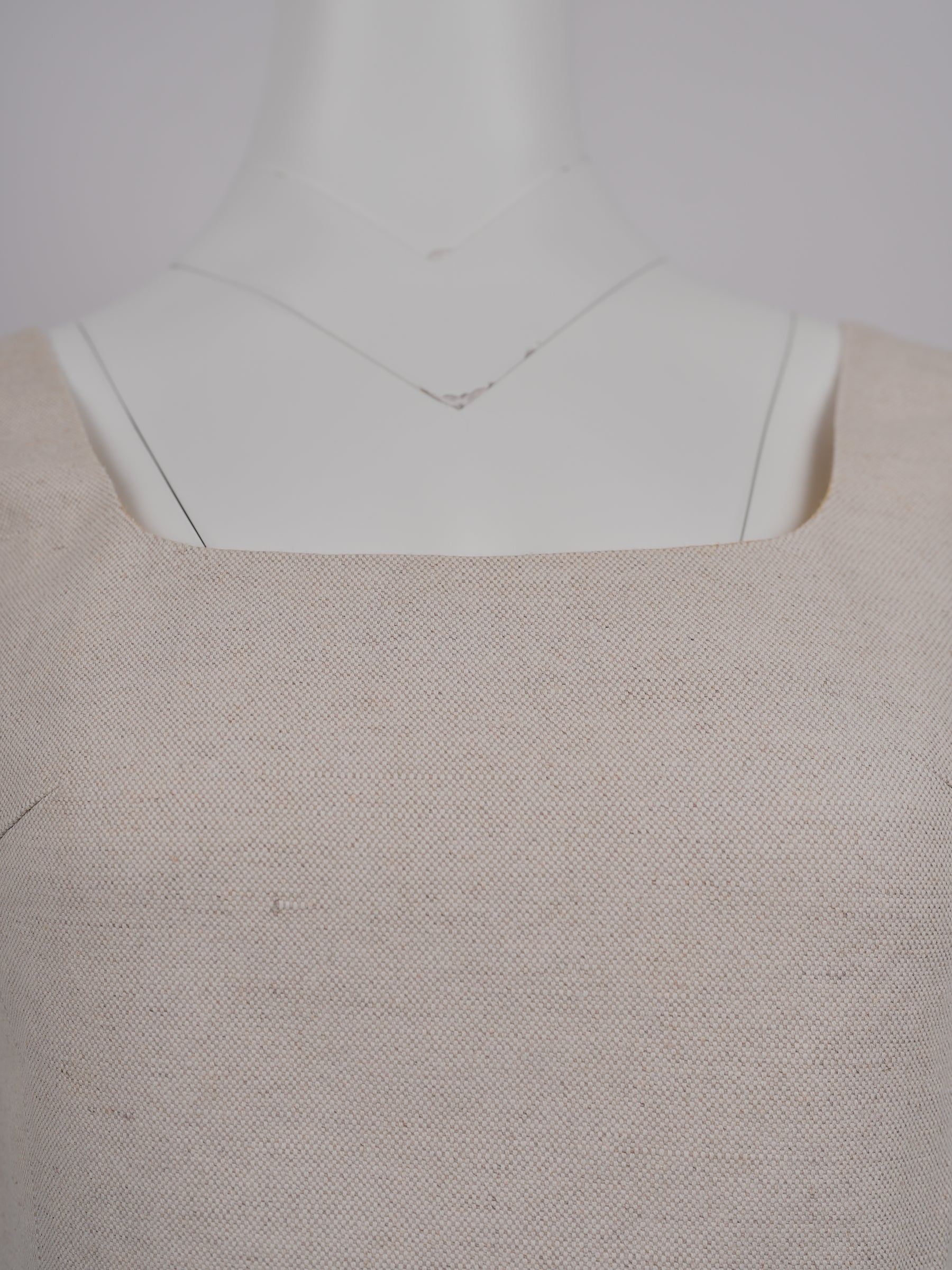 Prada Beige Linen-Cotton Two Piece Set