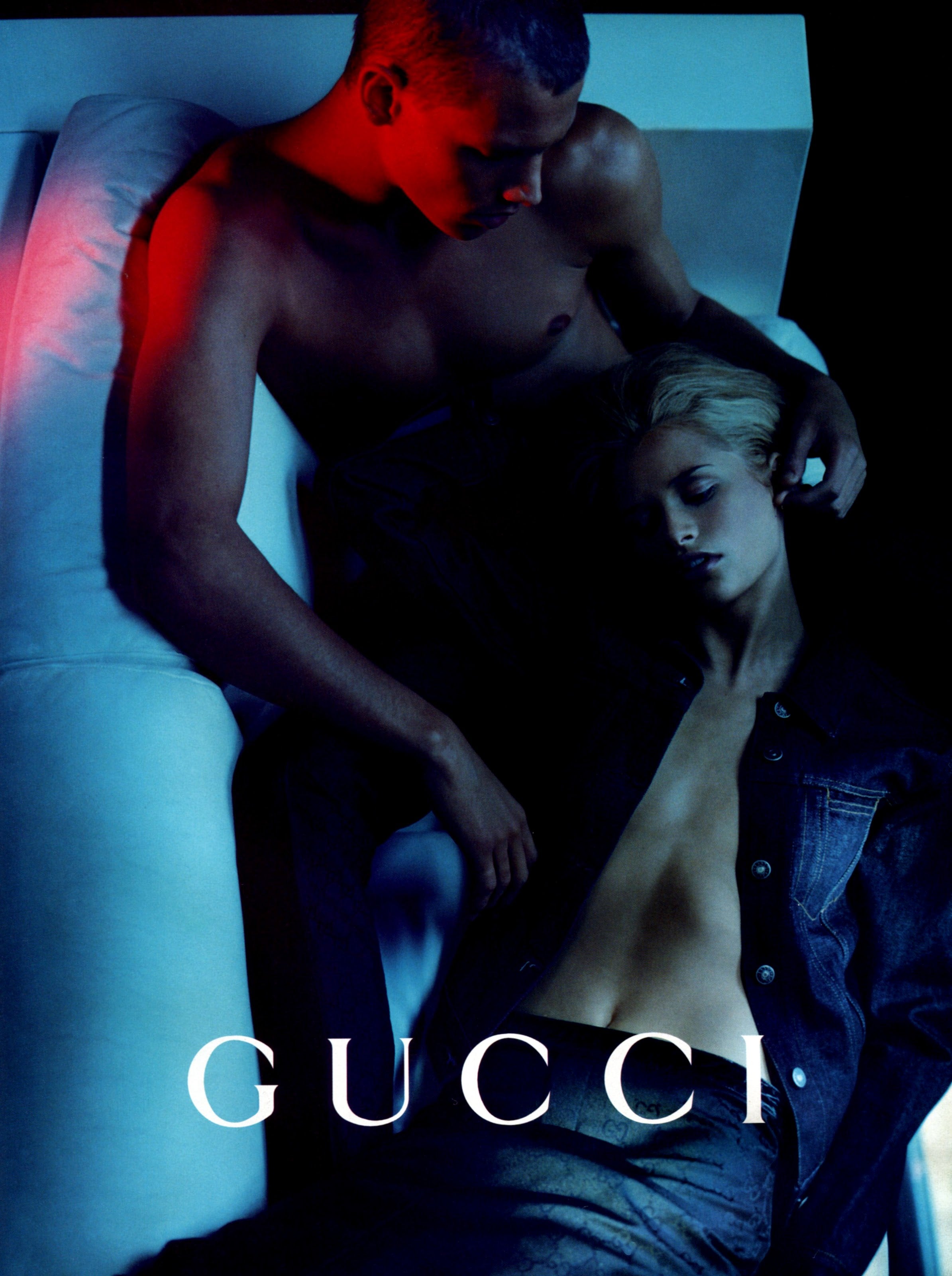 Gucci by Tom Ford Runway Two Piece Set SS 1998 Hitchcock Jacket and Gucci Star Skirt