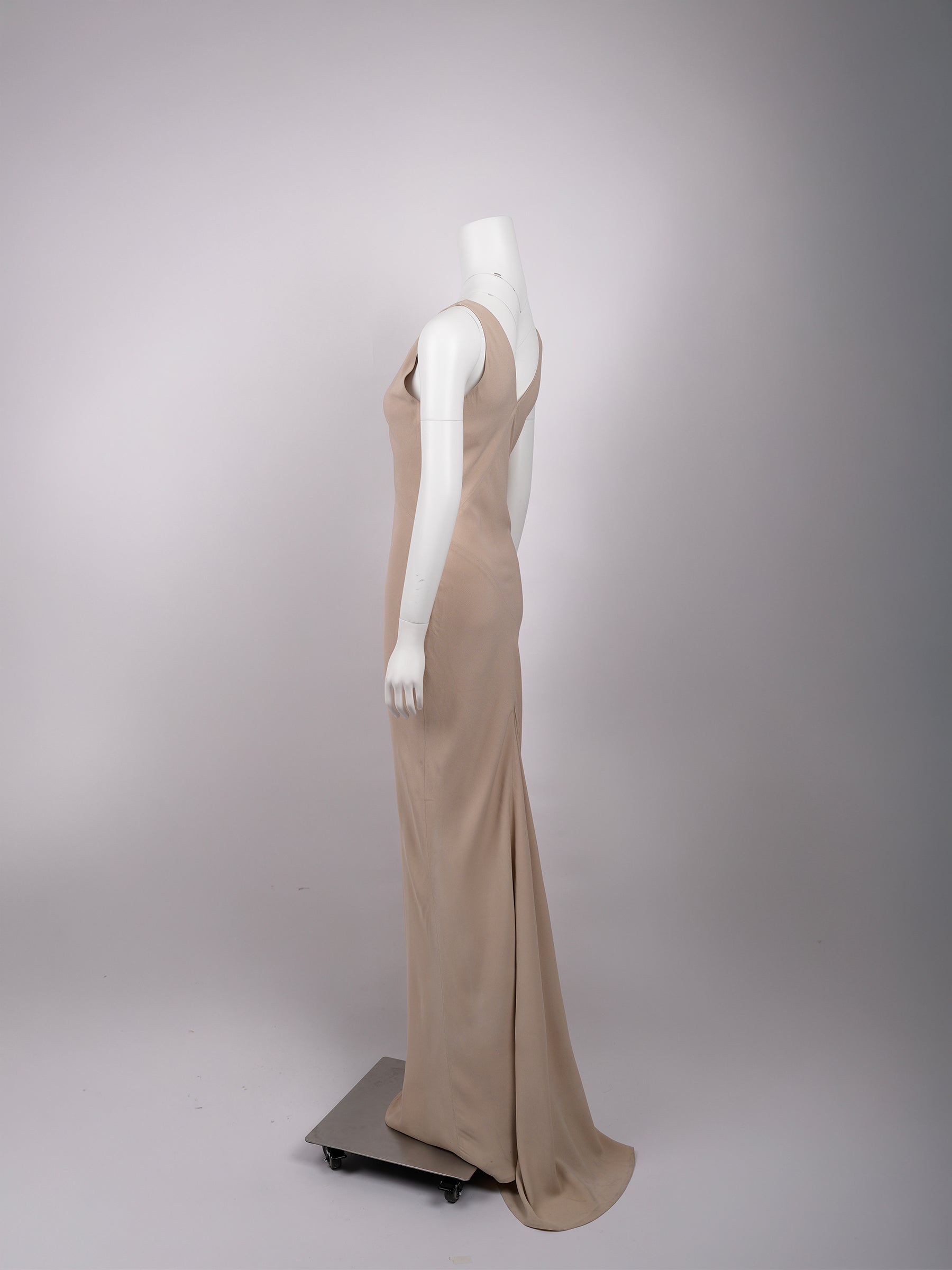 Vintage Givenchy by Alexander McQueen Fall/Winter 199899 Beige Acetat Cafe Society Archive Vintage Givenchy by Alexander McQueen Fall/Winter 199899 Beige Acetat Cafe Society Archive