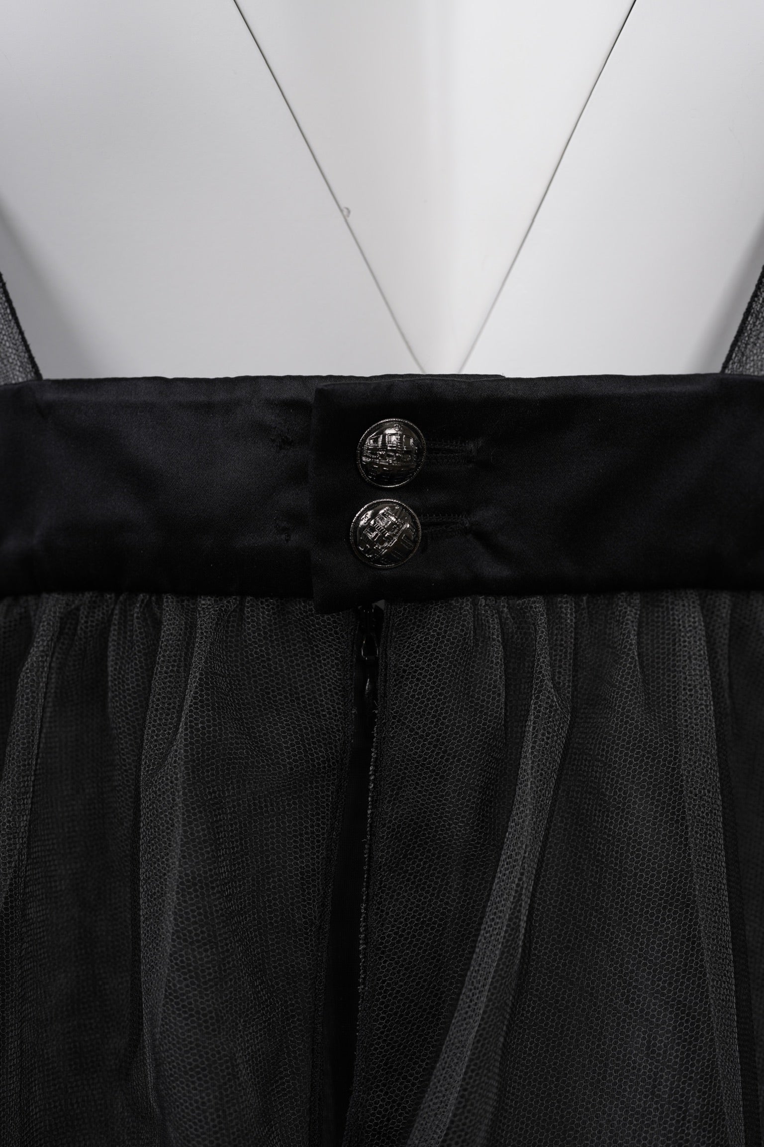 Chanel by Karl Lagerfeld Spring 2009 Runway Silk & Tulle Dress