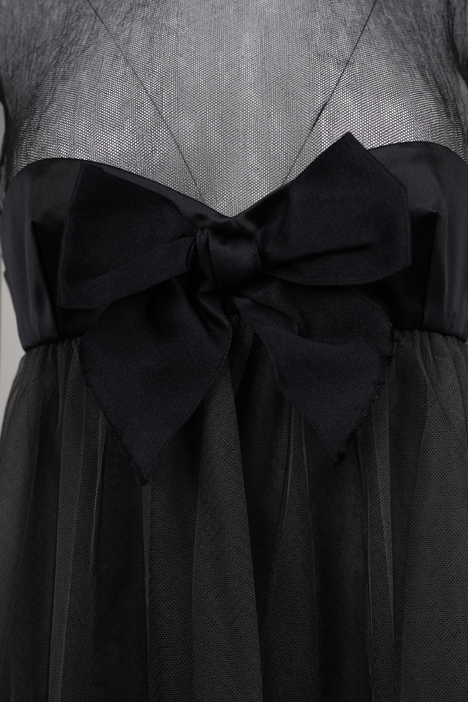 Chanel by Karl Lagerfeld Spring 2009 Runway Silk & Tulle Dress