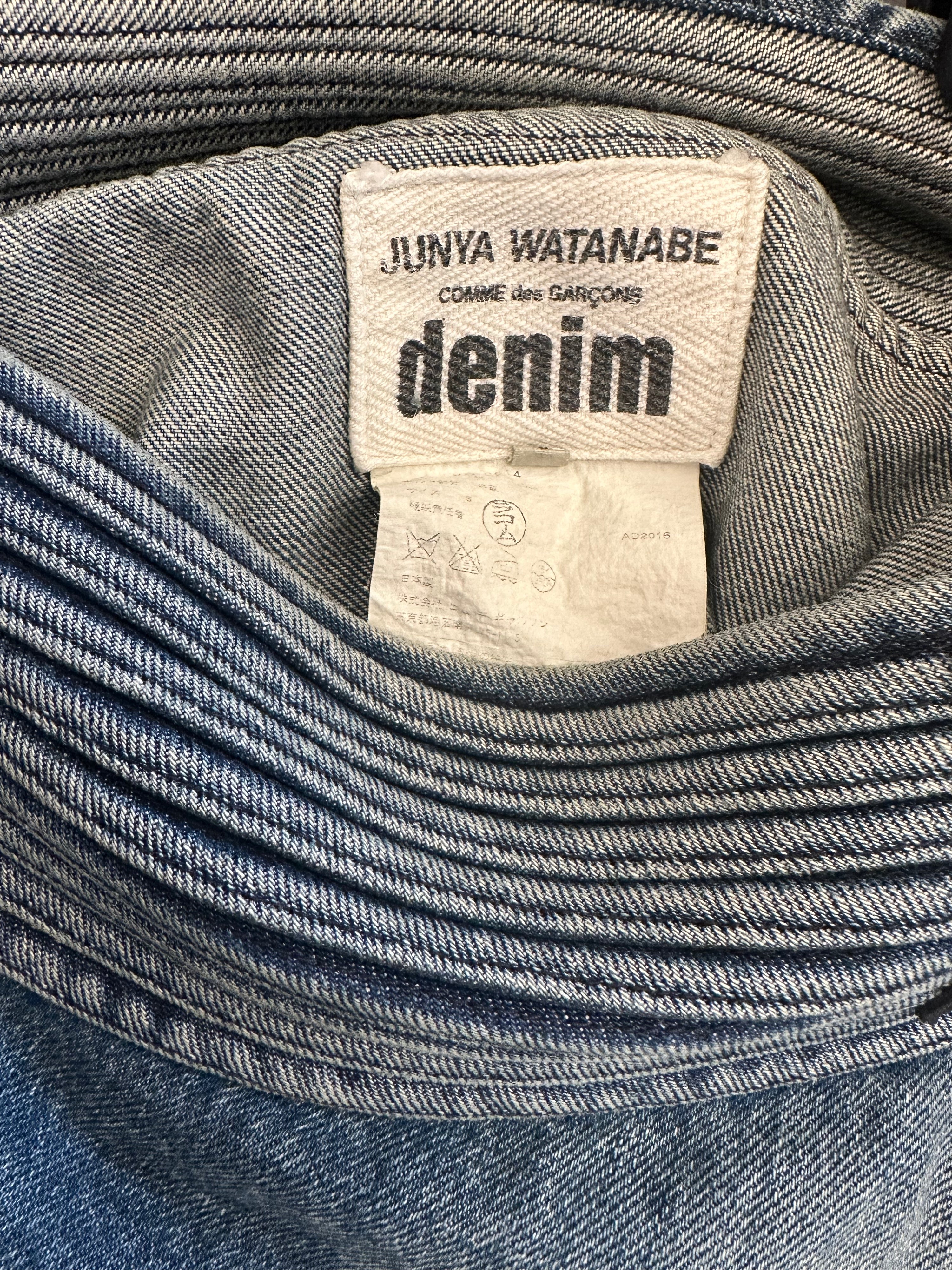 Preowned Junya Watanabe 2002 Denim Skirt