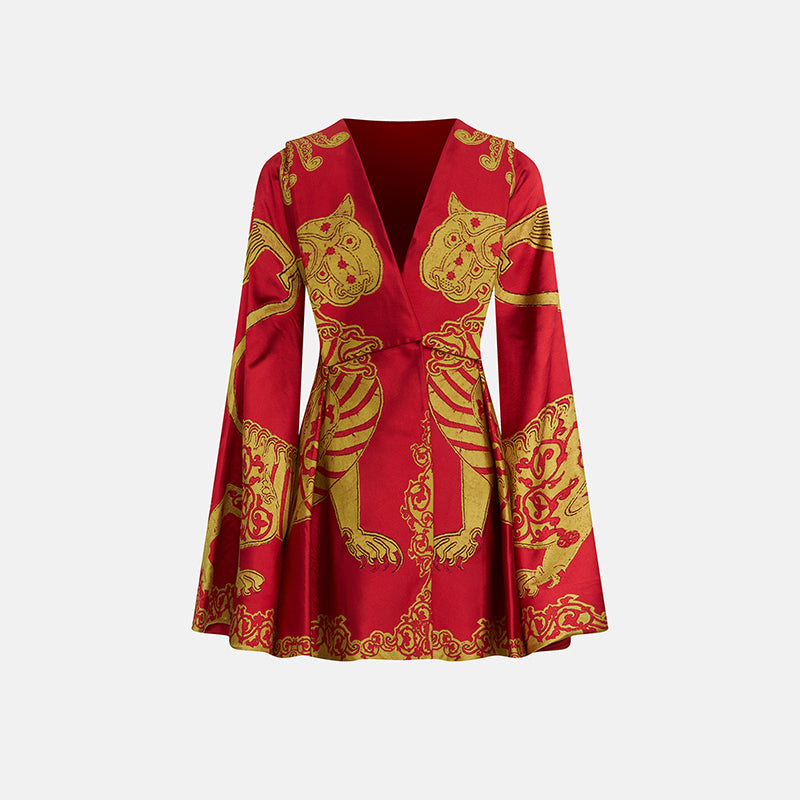 Vintage Alexander McQueen 2010 Final Collection Kimono Dress