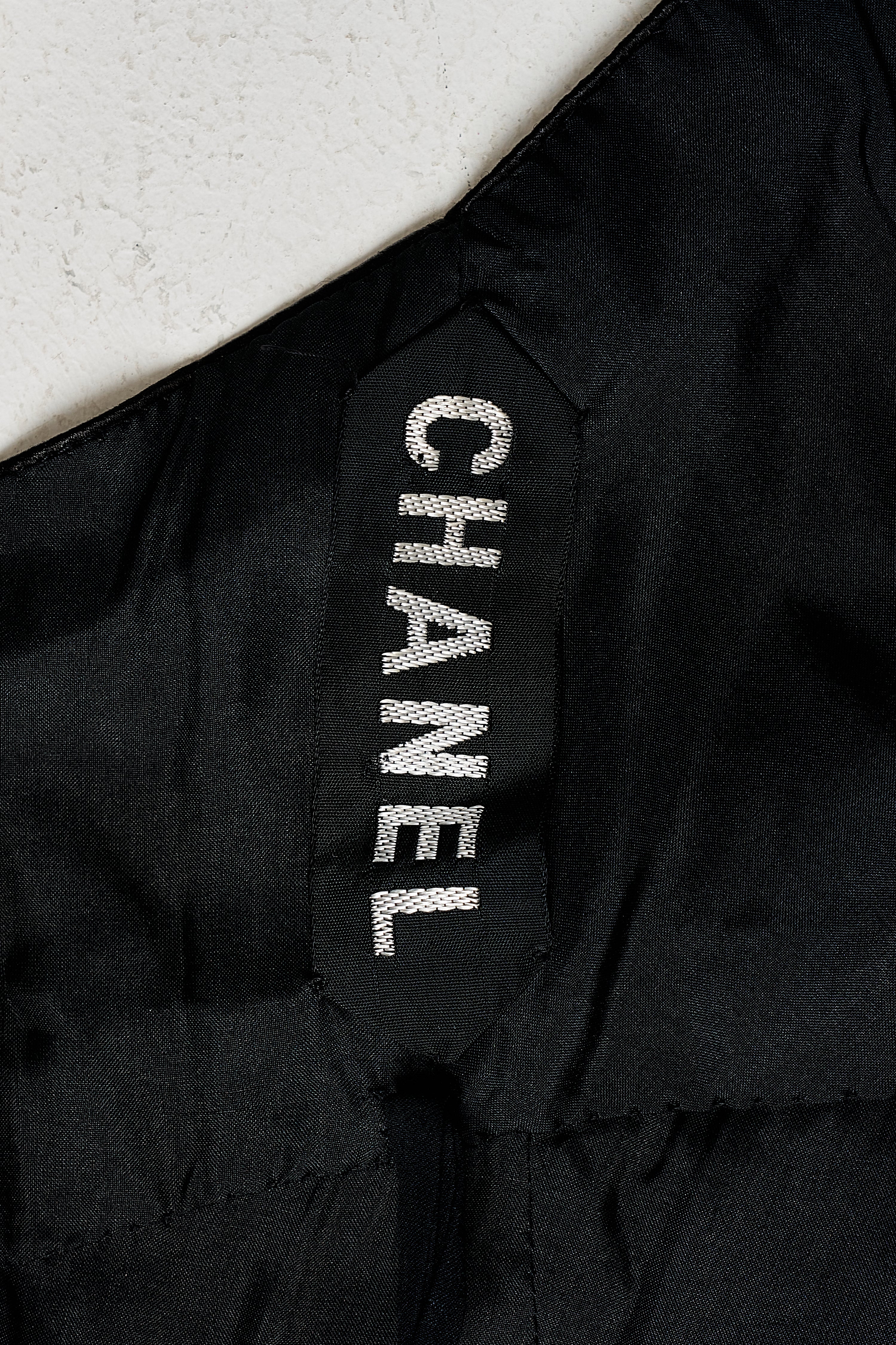 Vintage Chanel Haute Couture 1992 Gold Hardware Dress - Pulled