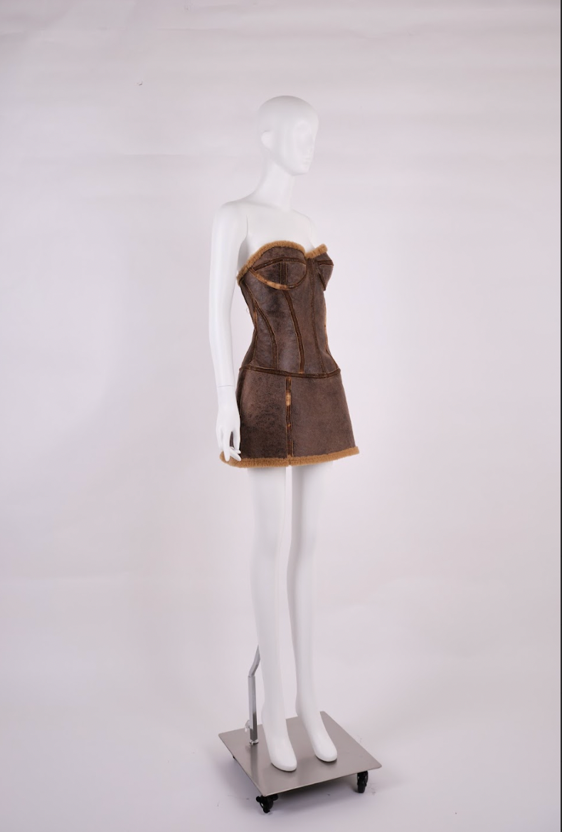 Vintage Roberto Cavalli Fall 2003 Runway Mini Dress