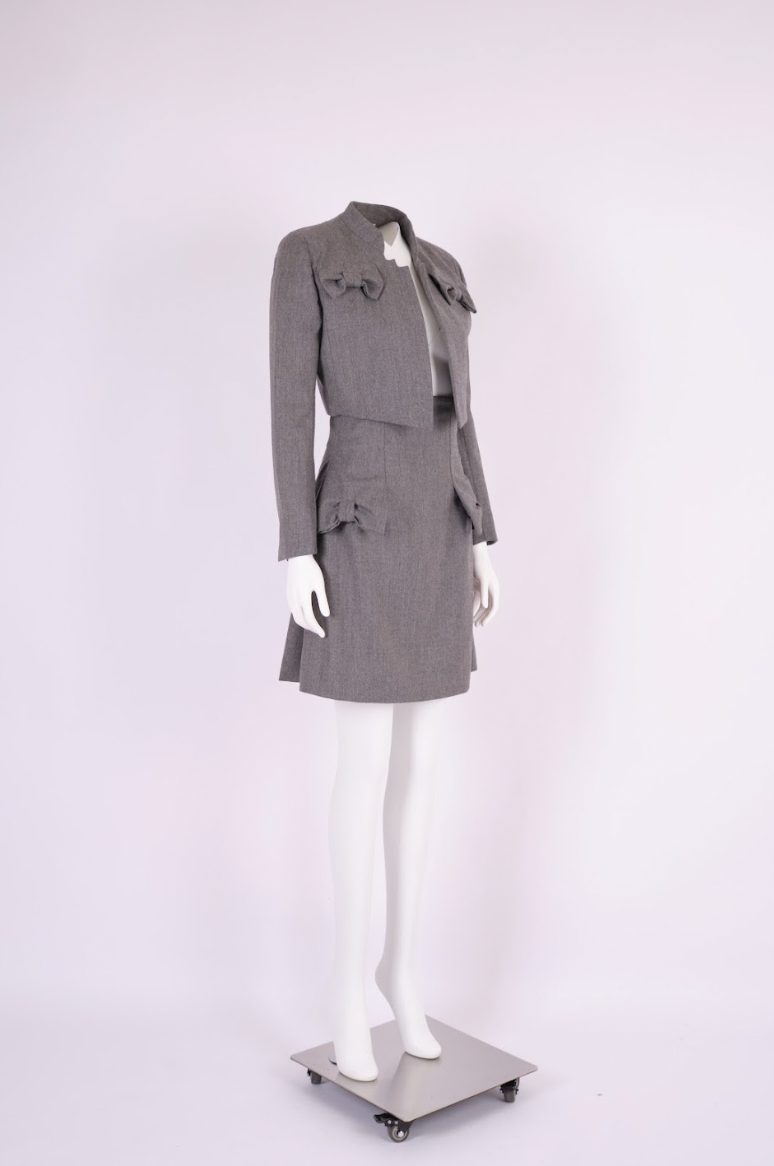 Vintage Givenchy by John Galliano 1996 Bow Suit