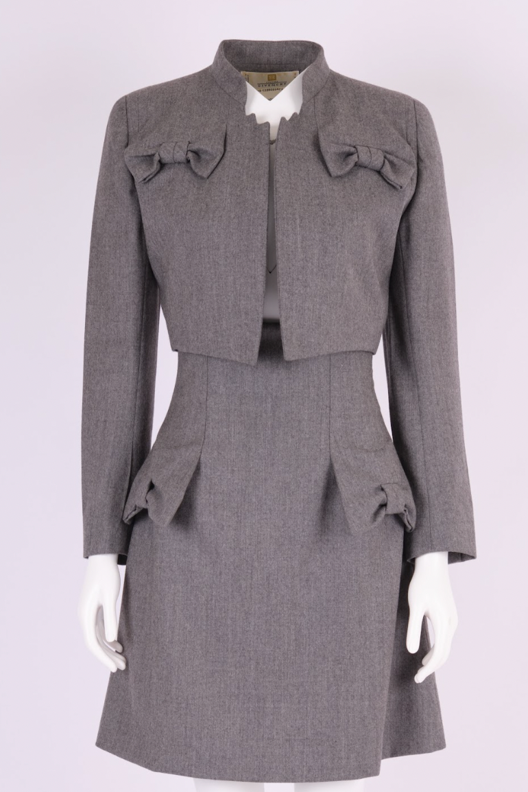 Vintage Givenchy by John Galliano 1996 Bow Suit