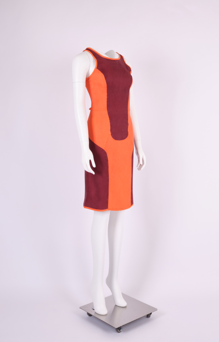 Vintage Miu Miu Spring 2008 Orange Dress