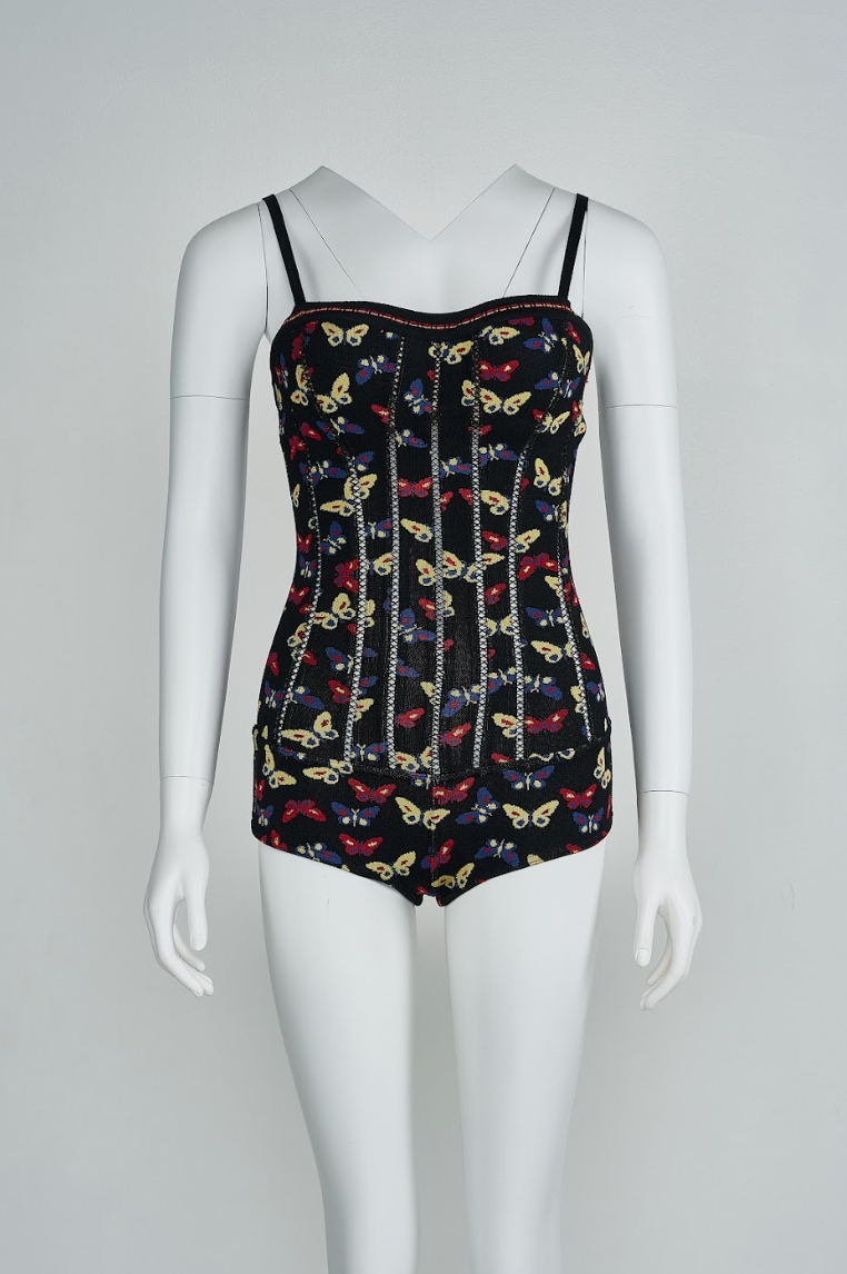 Vintage Alaïa 1991 Butterfly Mini Bodysuit