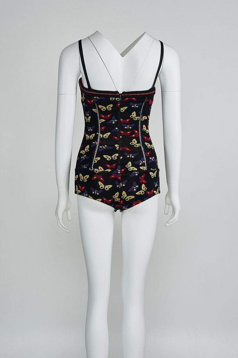Vintage Alaïa 1991 Butterfly Mini Bodysuit