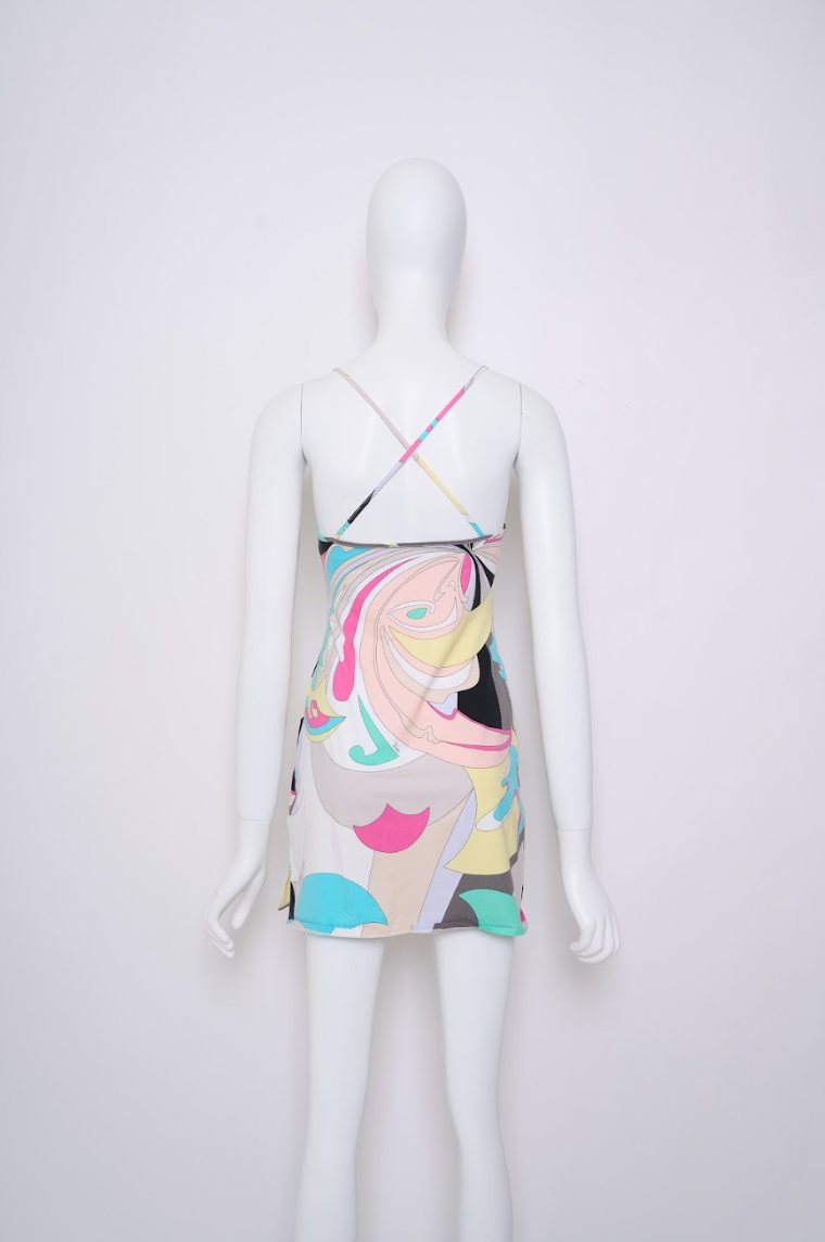 Preowned Emilio Pucci 2000s Mini Dress