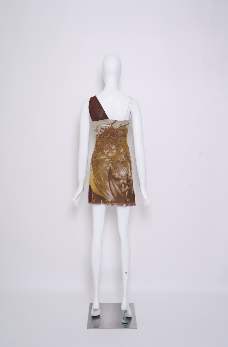 Vintage Jean Paul Gaultier Spring 2001 Satan Dress