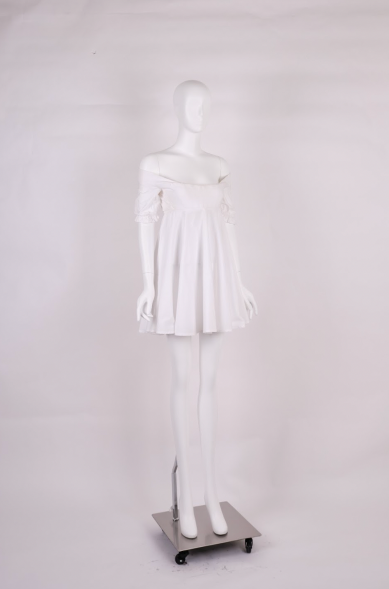 Vintage Vivienne Westwood Spring 1993 Cotton Corset Dress, Grand Hotel Collection