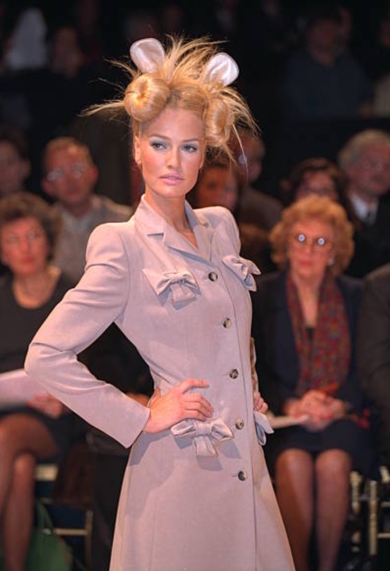 Vintage Givenchy by John Galliano 1996 Bow Suit