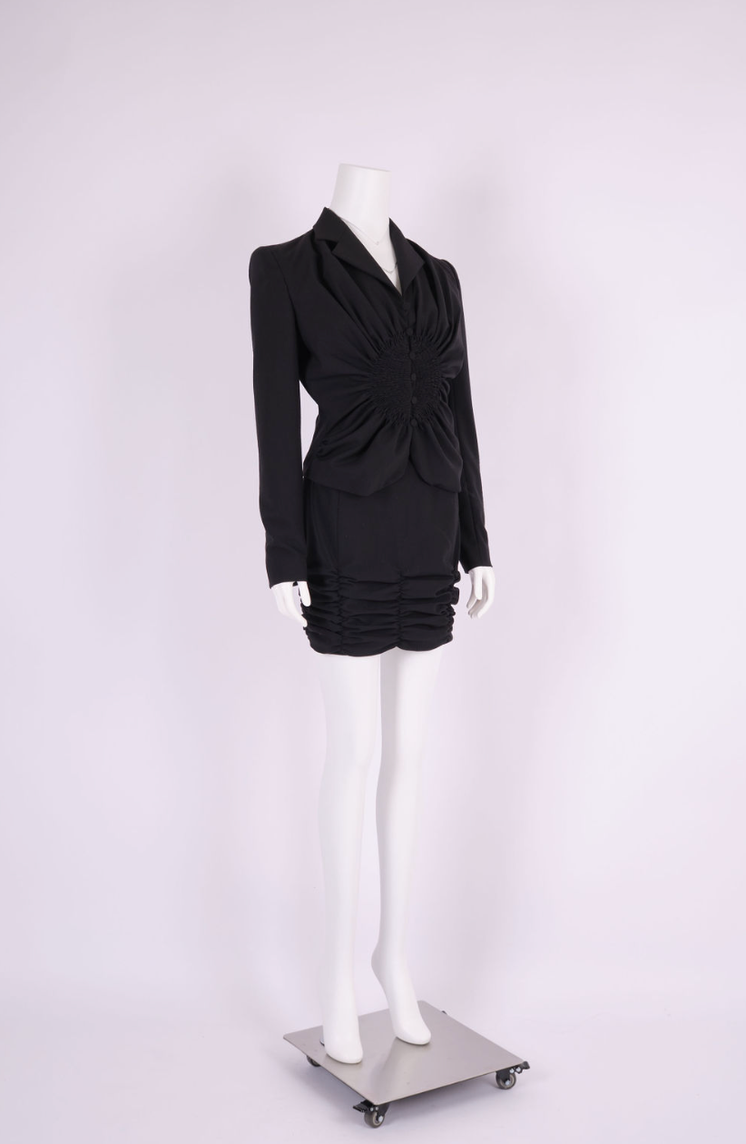 Vintage John Galliano 1997 “Suzie Sphinx” Skirt Suit