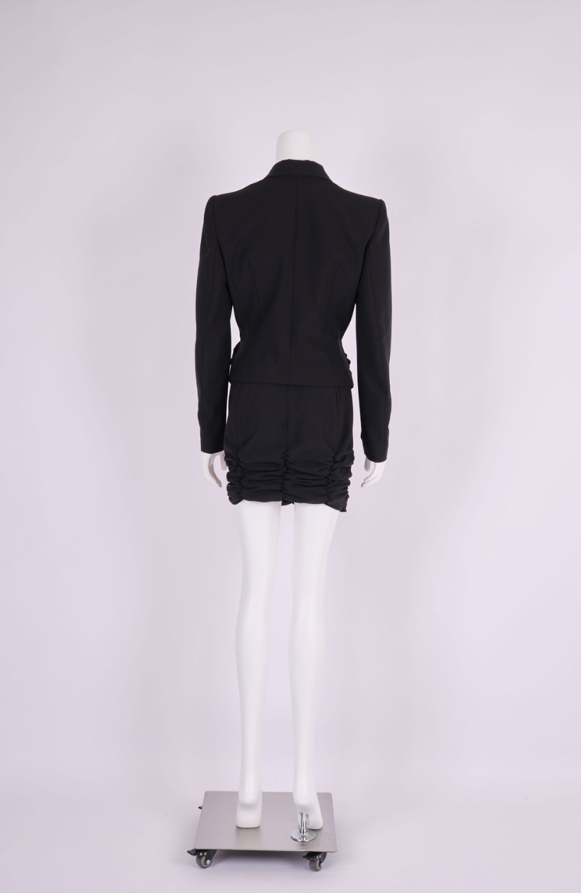Vintage John Galliano 1997 “Suzie Sphinx” Skirt Suit