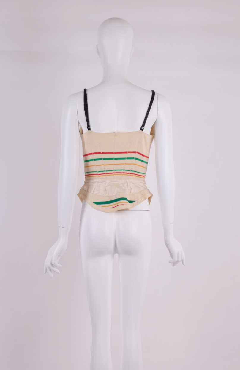Preowned Balenciaga 2003 Minimalist Spaghetti Strap Top