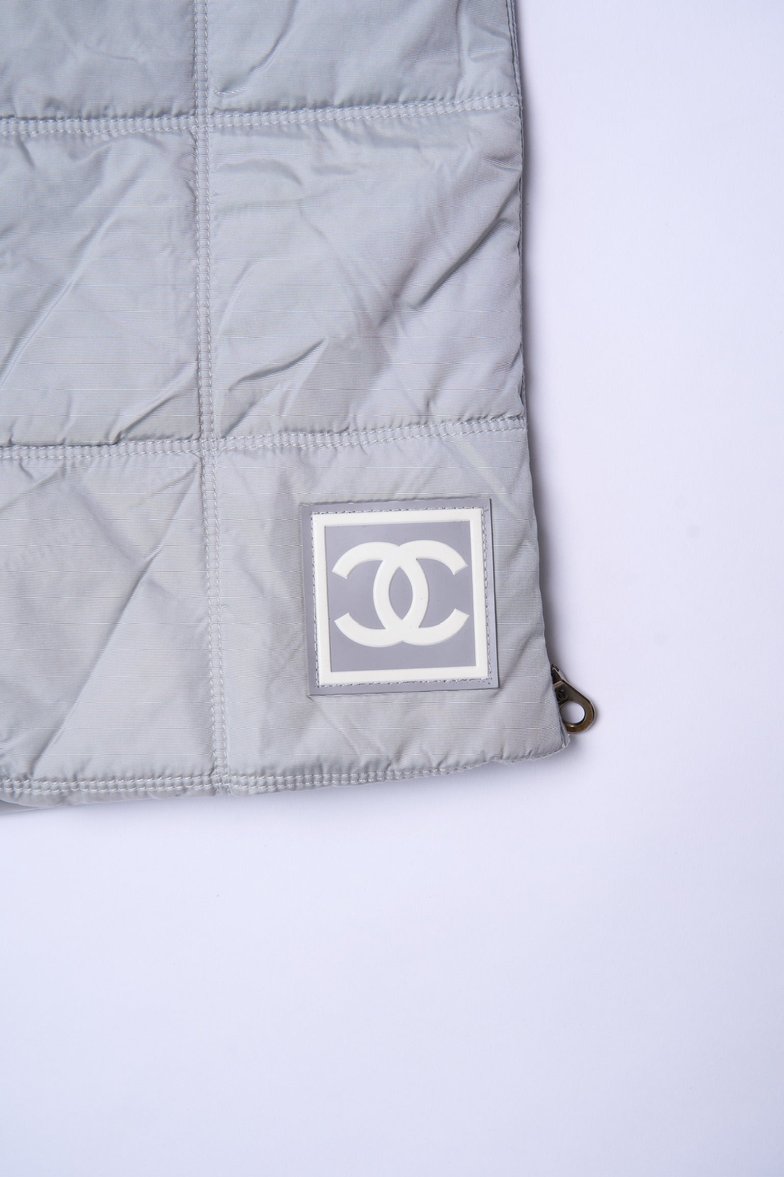 Vintage Chanel Fall 2000 Cropped Sport Jacket and Skirt Set