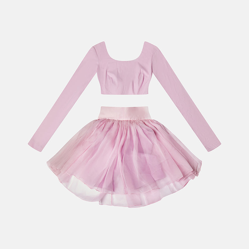 Vintage Dolce & Gabbana 1992 Pink Ballet-Inspired Ensemble