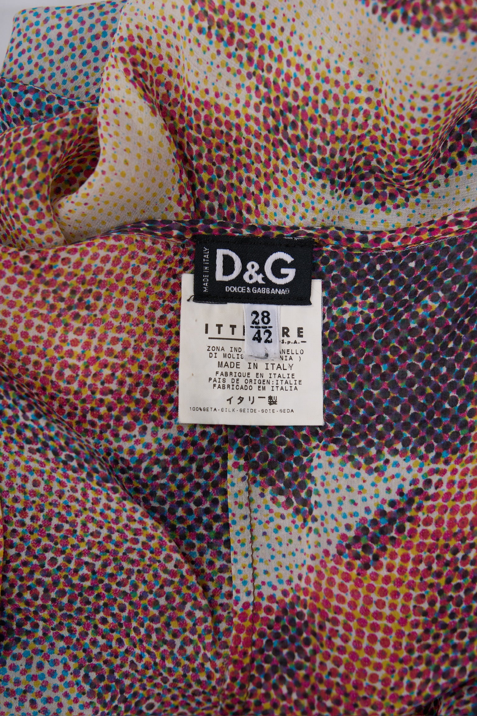 Vintage Dolce & Gabbana Spring 1993 Venus Dress