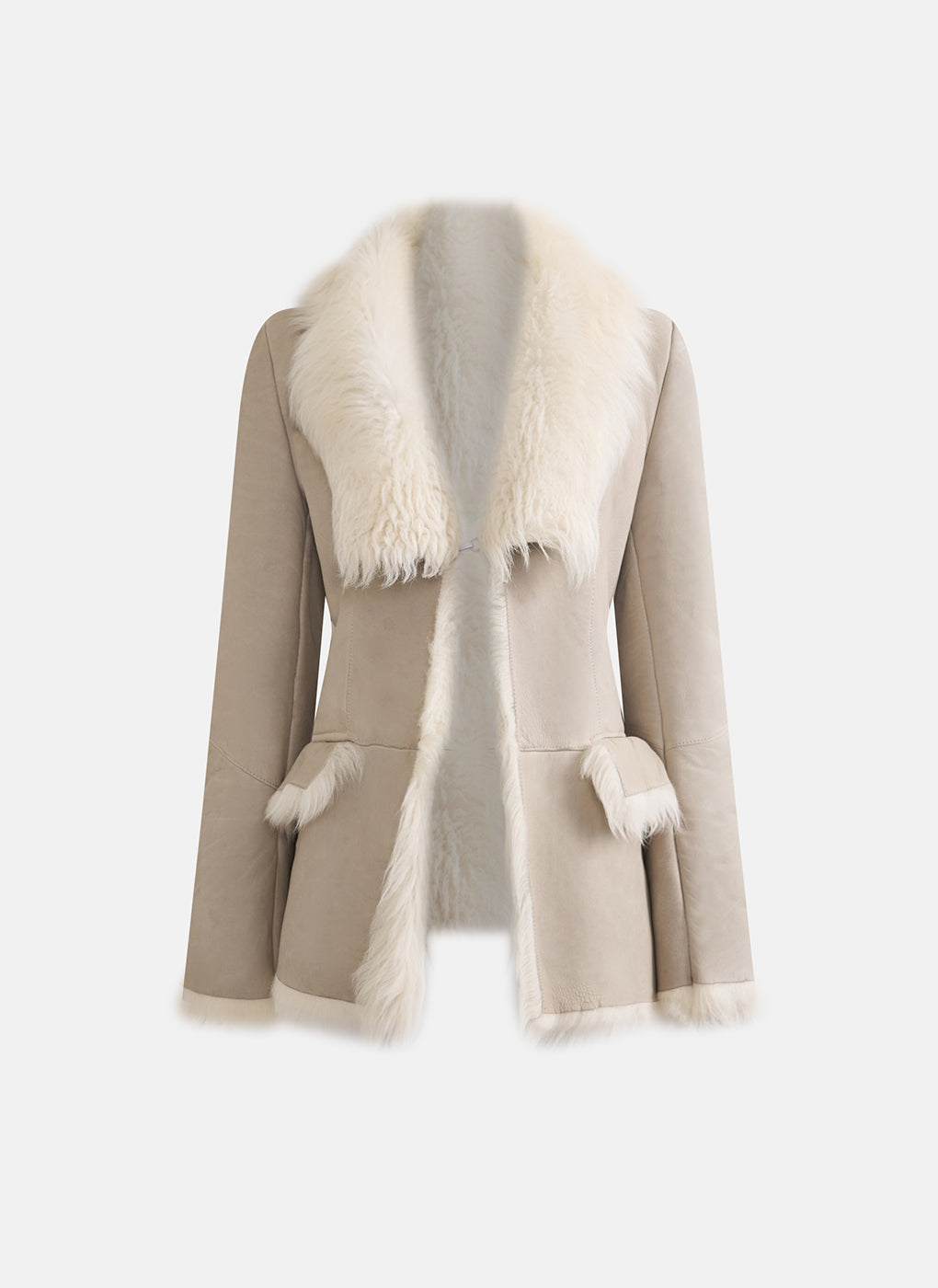 Vintage Gucci 1997 Shearling Short Coat