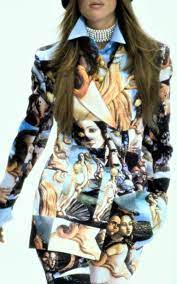 Vintage Dolce & Gabbana Spring 1993 Venus Dress