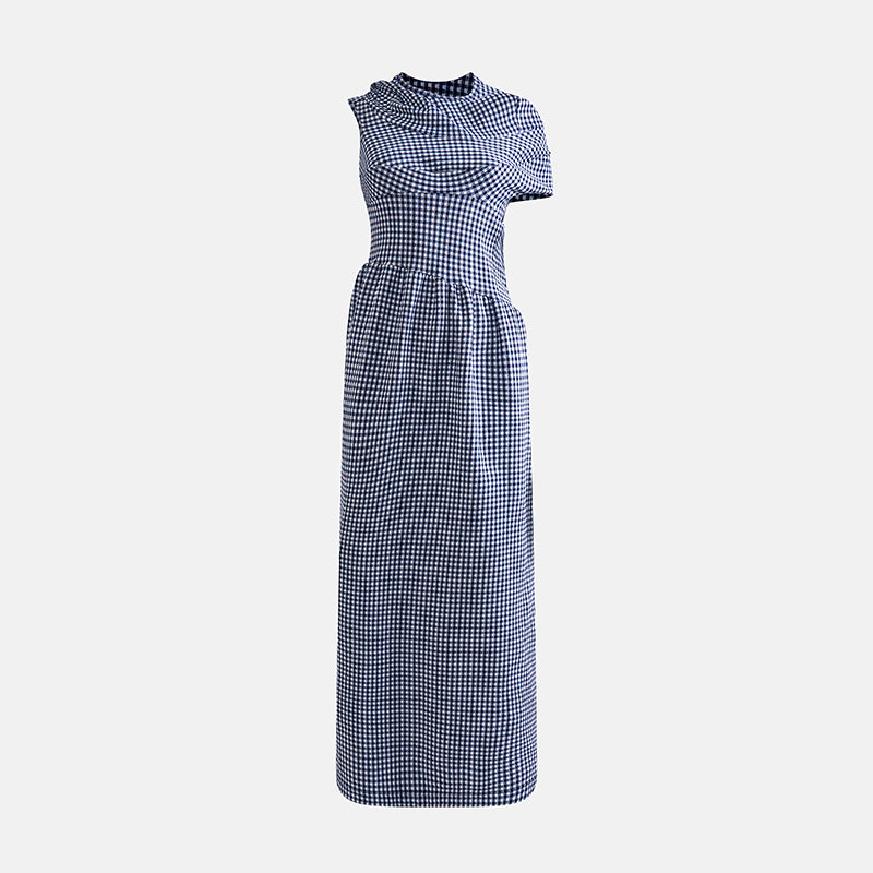Vintage Comme des Garçons 1997 Blue Check Dress
