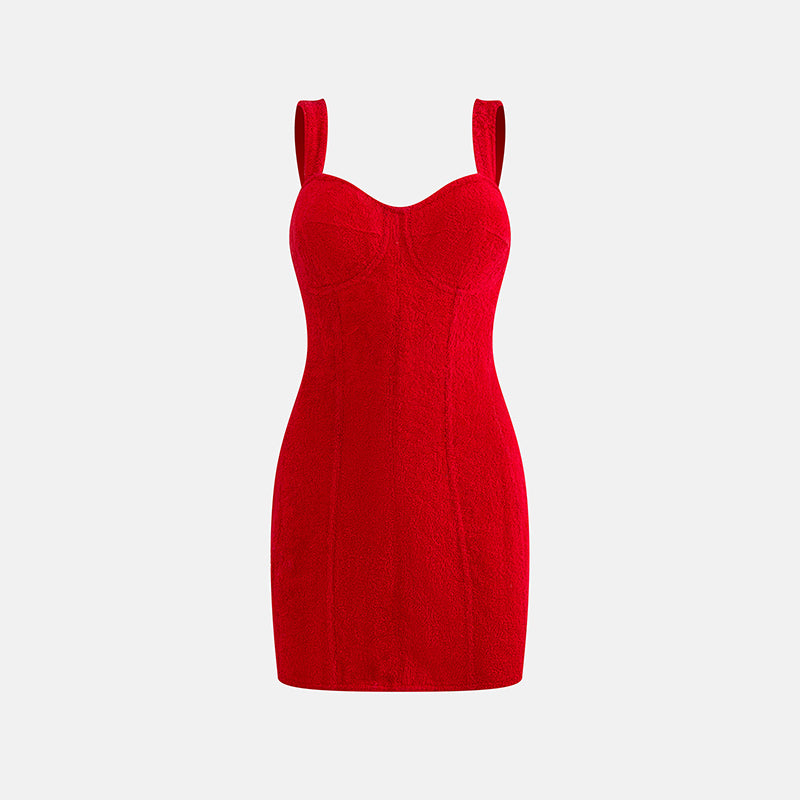 Vintage Dolce & Gabbana Spring 1992 Terrycloth Mini Dress