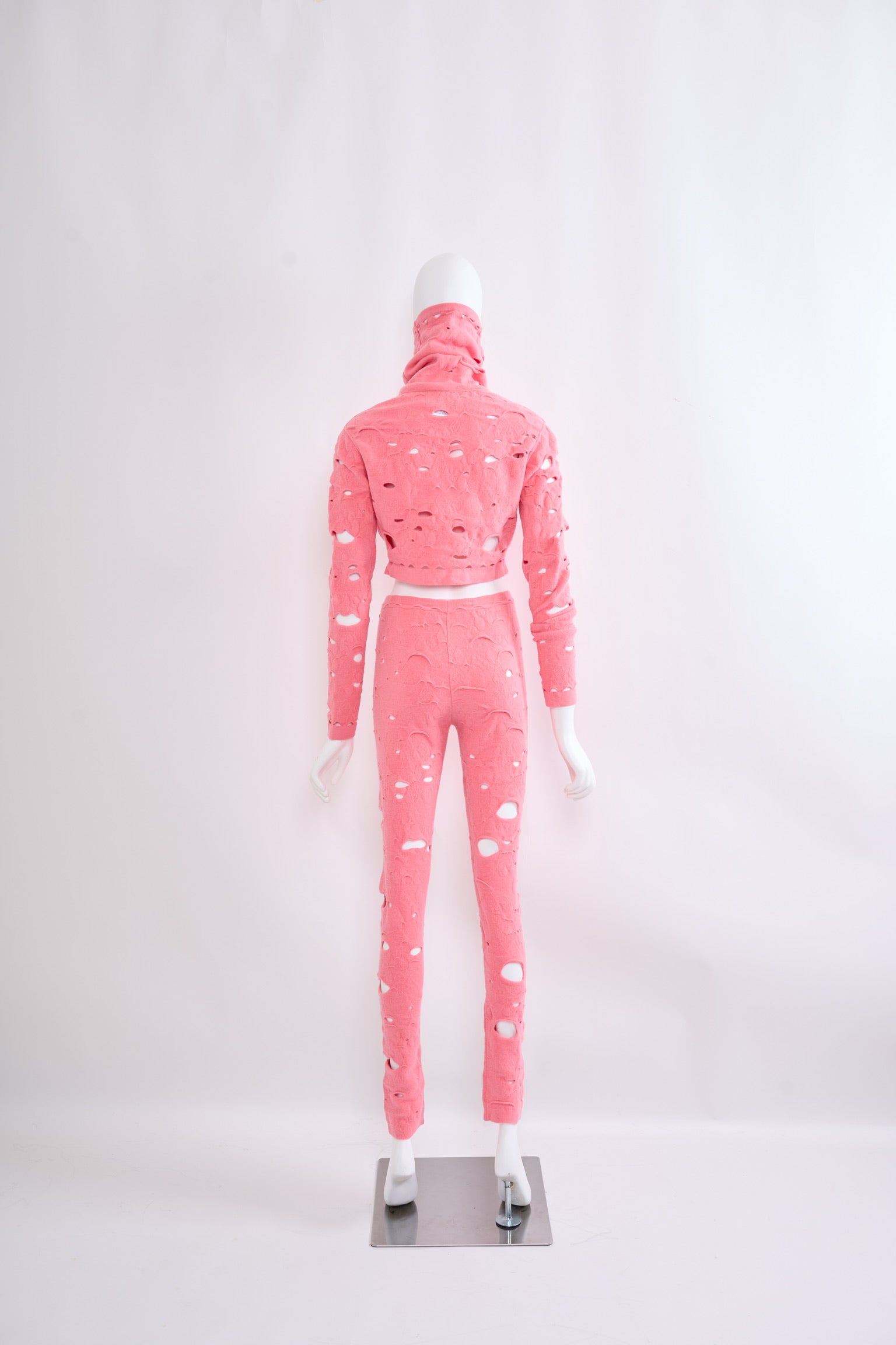 Preowned Chanel FW2014 Pink Ensemble Set, Supermarket Runway Collection