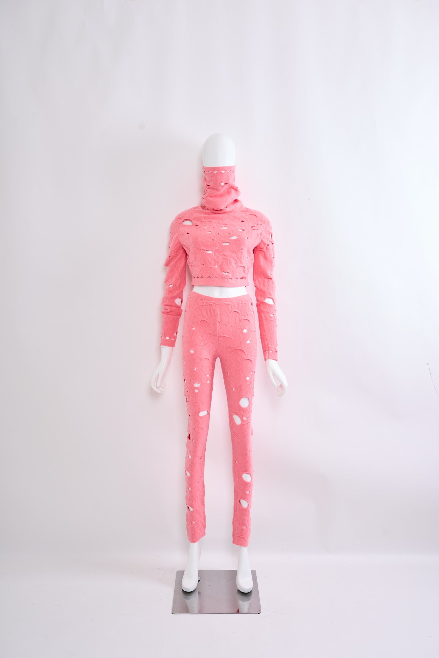 Preowned Chanel FW2014 Pink Ensemble Set, Supermarket Runway Collection