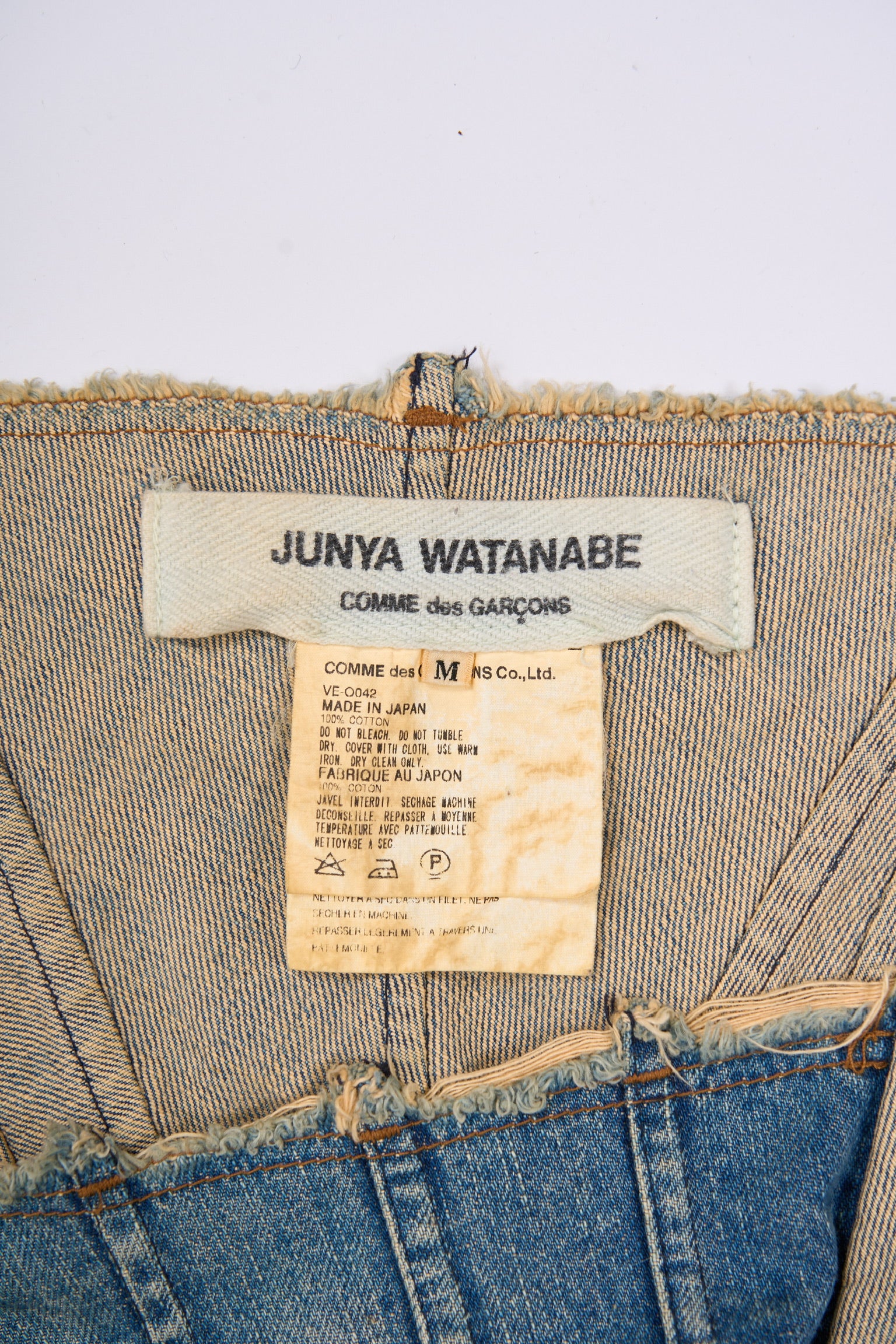 Preowned Junya Watanabe 2002 Denim Runway Dress